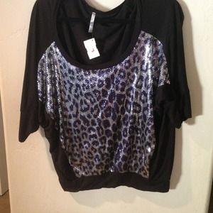 Sequin top