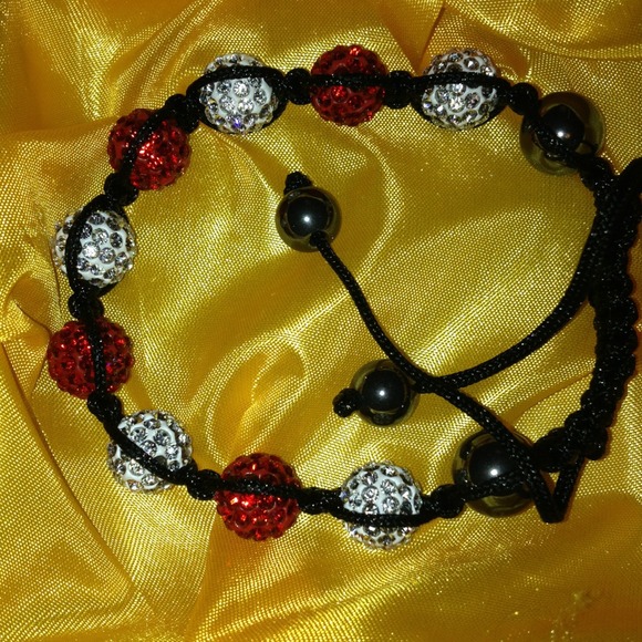 Handmade shamballa bracelet
