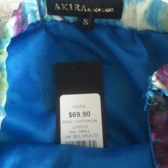 Watercolor Aztec Print Dress - Picture 3 of 3