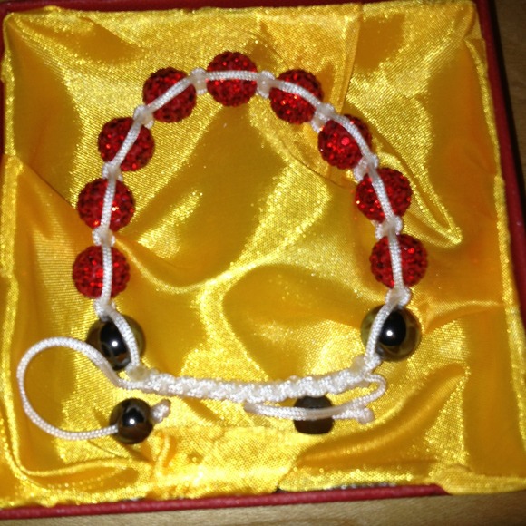 Handemade shamballa bracelet