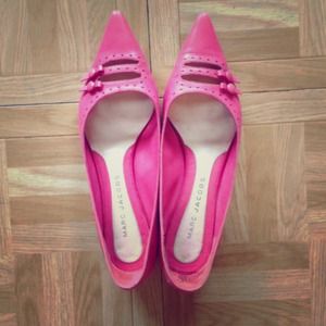Pink Marc Jacobs flats