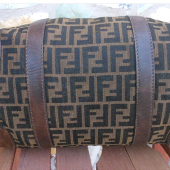 SOLD Authentic Fendi Monogram Satchel - Picture 3 of 4