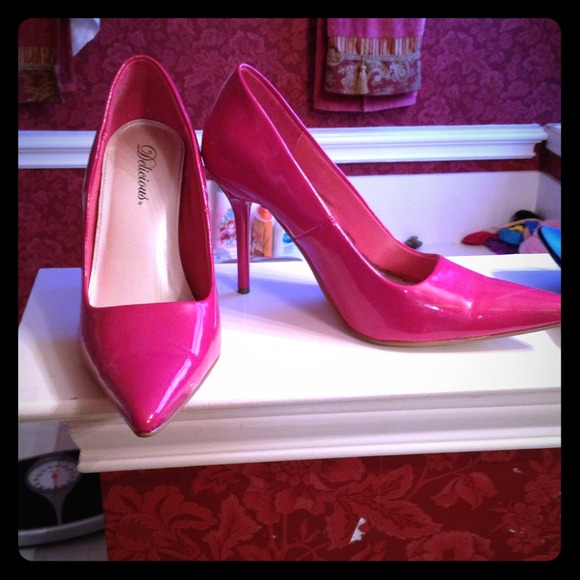 Pink heels