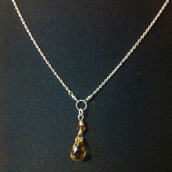 Swarovski drop cat or dog collar/ necklace
