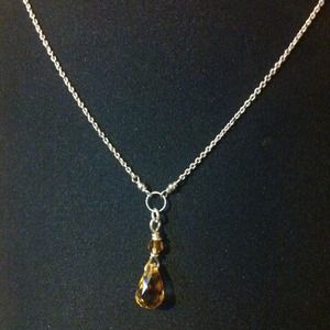 Swarovski drop cat or dog collar/ necklace
