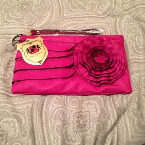 **Reduced price** Hot pink clutch