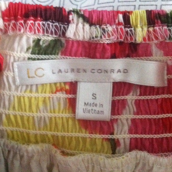 HOLD-Floral Tank with Bustier Style Bust - Picture 2 of 3