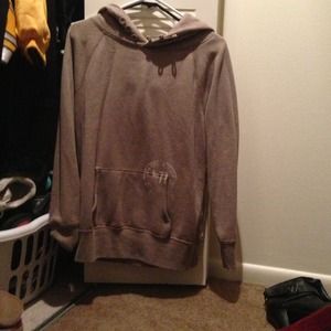 American eagle hoodie light brown