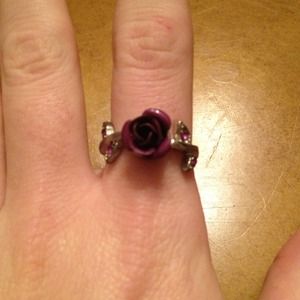 Purple Rose Ring