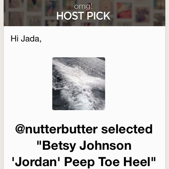 ππHP 05/07/14ππBetsy Johnson 'Jordan' Peep Toe - Picture 4 of 4