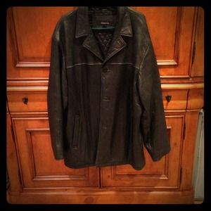 Men's XL lambskin jacket
