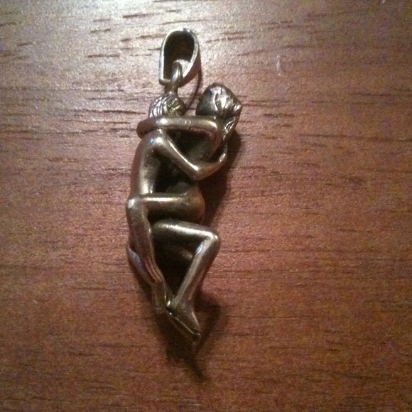 Jewelry - Vintage Man & Woman Sterling Silver Love Charm
