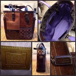 Coach Patchwork Tote