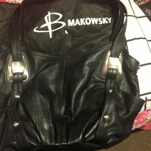 🌟RESERVED🌟B. Makowsky genuine leather bag