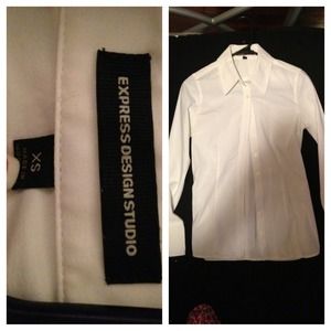 Classy white button down