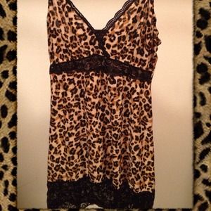 💕Cheetah print nighty💕