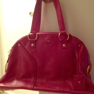YSL muse bag fuchsia! Reserved for posh101