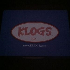 Brand new in box Klogs