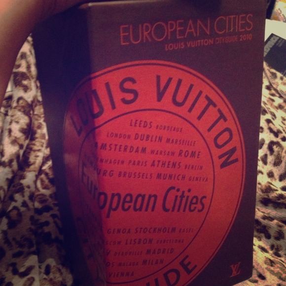 Authentic LV Travel Book set.