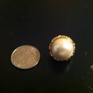 Pearl n Gold Charm!
