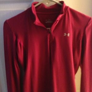 Under Armour 1/4 zip top.