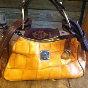 Authentic Dooney & Bourke croc bag