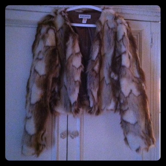 Nikki bikki faux fur jacket