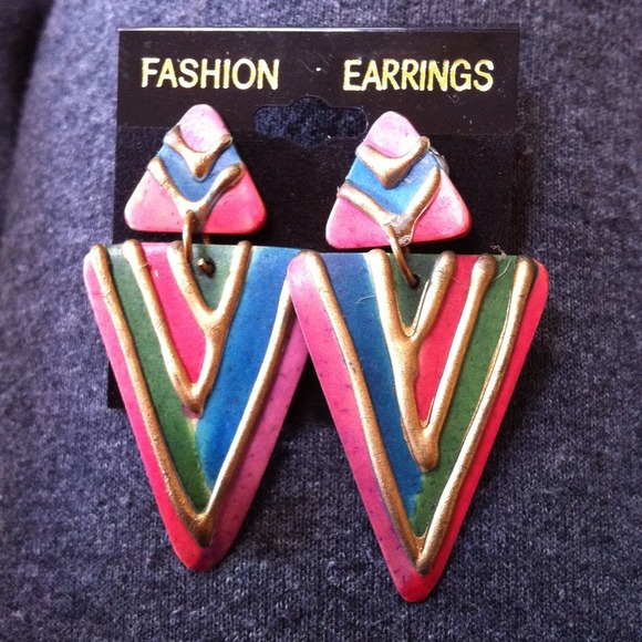 💰Fashion Design Assorted Colors Piercing Earrings - Picture 4 of 4