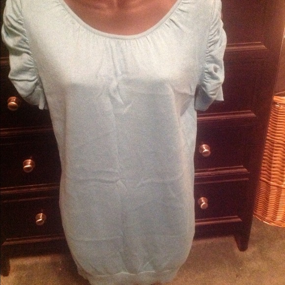Light blue long sweater