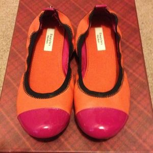 Very Wang Flats - Berry/Orange