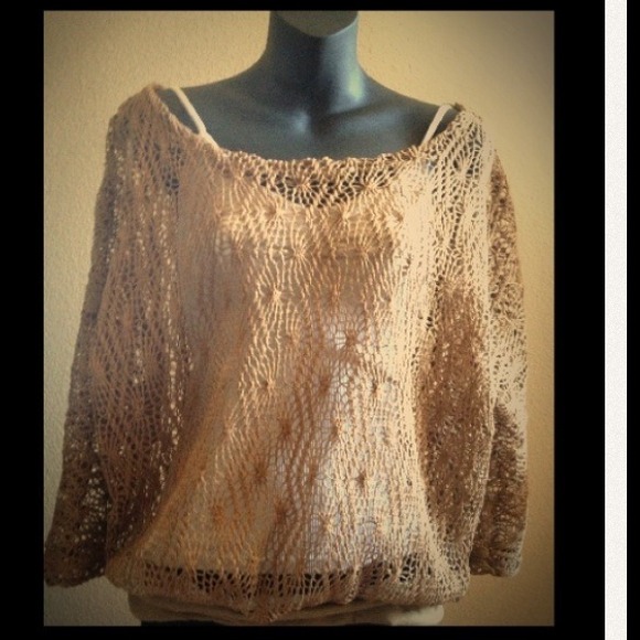 Knit top! Zig Zag print Top