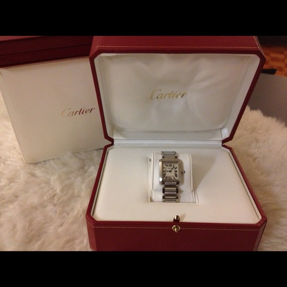 Cartier Tank Francaise Watch - Picture 1 of 3