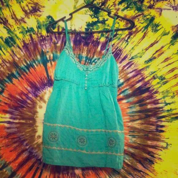 Beautiful turquoise tank