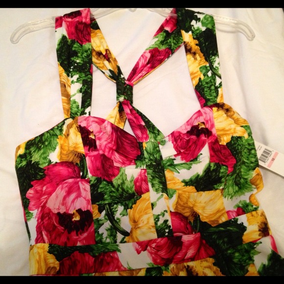 London Times floral print dress/ brand New - Picture 4 of 4