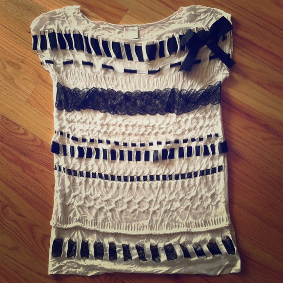 Red Valentino lace top