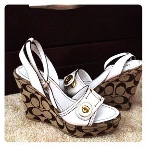 Coach wedges