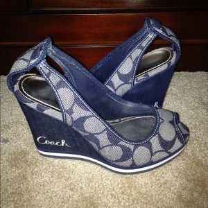Coach wedges