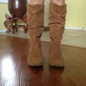 Tobacco (brown) Suede Boots