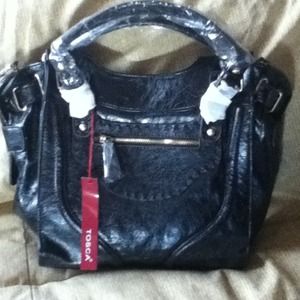 NWT black tosca purse