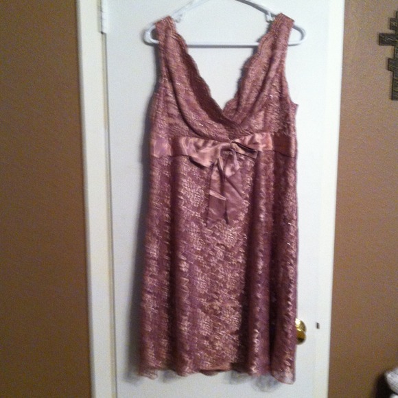 Patra Dresses & Skirts - Bronze Cocktail Dress