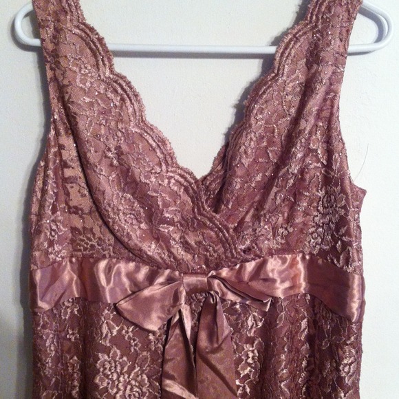 Bronze Cocktail Dress - Picture 2 of 3