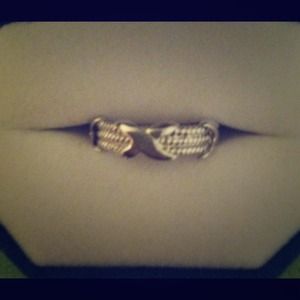 Silver cable and X's ring