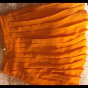 Forever 21 xs skirt mustard yellow New never worn