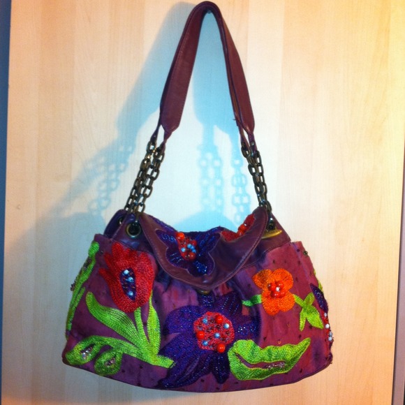 MARY FRANCES Beaded Purse (authentic)