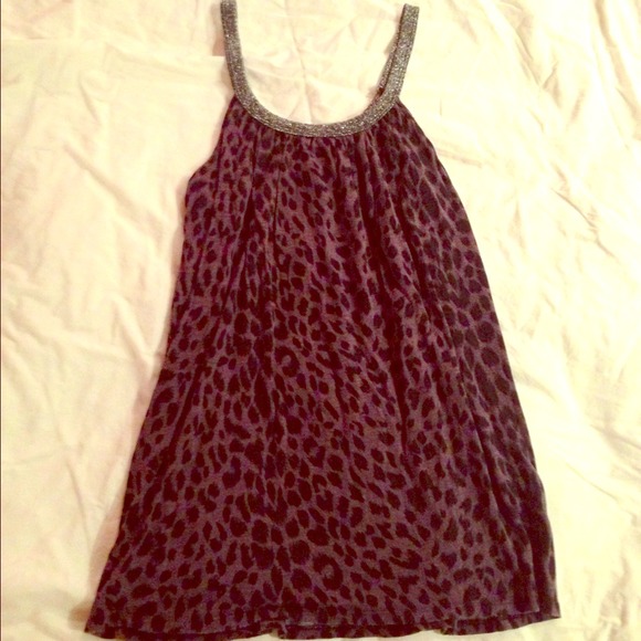 Animal print tank top