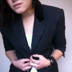 Grey Petite Sophisticate Blazer