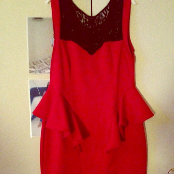 Amazing peplum dress sexy!!