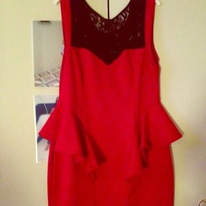 Amazing peplum dress sexy!!