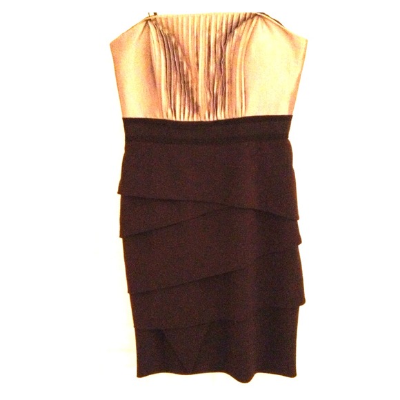 Strapples Black Dress