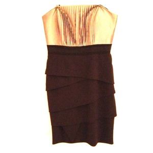 Strapples Black Dress